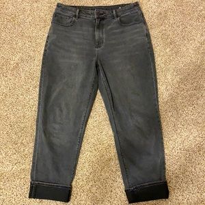 Black Jeans size 10, Parachute pants Medium